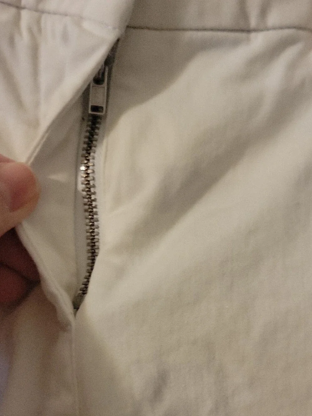 Mason's Slim White Camo Skinny Jeans with Studded Pocket Trim